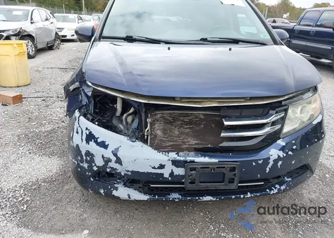 2015 Honda Odyssey Ex-L из США, поврежденный, VIN 5FNRL5H69FB126324